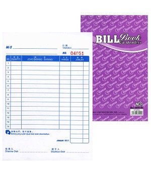 TROPICAL (NCR) BILL BOOK CP-20922  